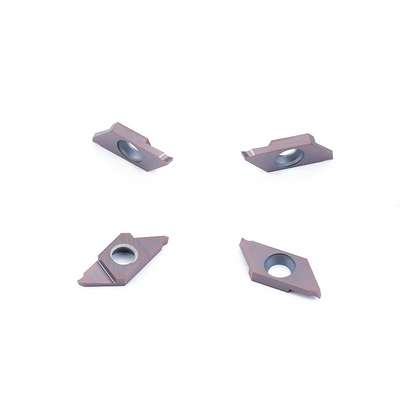 Вставки выключения карбида небольшого диаметра TKF16 для CNC обрабатывают стальные небольшие части на токарном станке