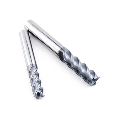 8мм карбидная плоская конечная мельница 4 флейты для сплава нержавеющей стали