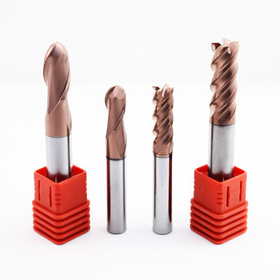 6мм карбидная шаровая носовая конечная мельница 2 флейты для обработки металла