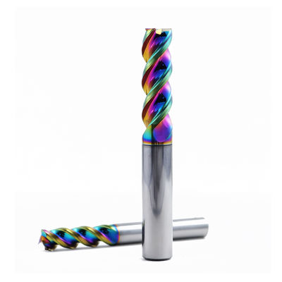 ДЛК покрытый вольфрамокарбид фрезер для алюминиевой ЦНК обработки