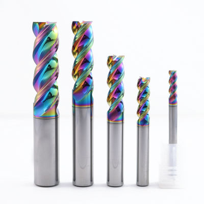 ДЛК покрытый вольфрамокарбид фрезер для алюминиевой ЦНК обработки