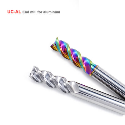ДЛК покрытый вольфрамокарбид фрезер для алюминиевой ЦНК обработки