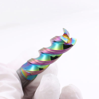 ДЛК покрытый вольфрамокарбид фрезер для алюминиевой ЦНК обработки