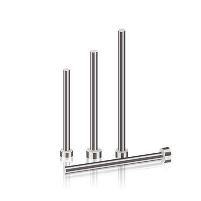 Высокая точность ±0.001 мм штифты-пуансоны из карбида вольфрама для высокоскоростной штамповки с полировкой или тонкой шлифовкой